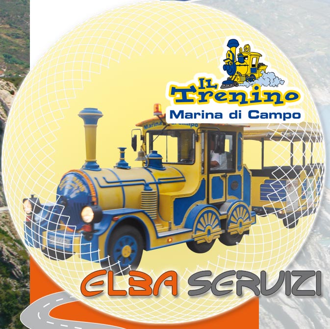 Kleiner Touristenzug Insel Elba